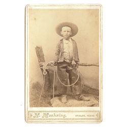 H. Moehring (Uvalde, TX) Cabinet Card