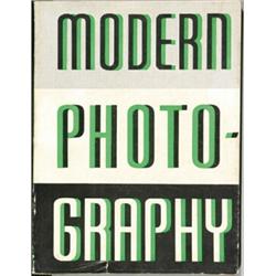 HOLME C.G. [EDITOR]. MODERN PHOTOGRAPHY. 4to, 2 volumes of Modern Photography 1934-35 and 1935-36...