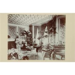 [Architecture], A late 19th century album of a stately home in England. Eight are of architectu...