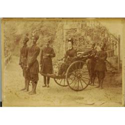 [Dogs], A group of 3 photographs sold together including: one celluloid photograph of a young g...