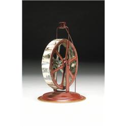 [Photographic Novelty], A souvenir photographic viewer in the shape of a ferris wheel construct...