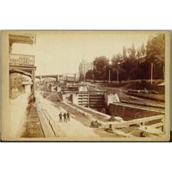 Pittaway & Jarvis (fl. 1890's), VIEWS OF OTTAWA, a group of 4 mounted albumen prints on verso "...