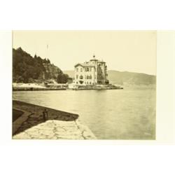 Sebah, J. Pascal (fl. 1868-1870's), L'AMBASSADE ANGLAISE A THERAPIA CONST. NO 47., an albumen p...