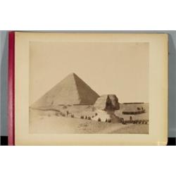 Sebah, Pascal (1823-1886), 2 albums containing 59 mounted albumen prints by Sebah. The first al...