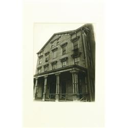 Abbott, Berenice (1898-1991), CROPSEY AVENUE NO. 1736, BROOKLYN, a vintage gelatin silver print...