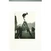 Image 1 : Boubat, Edouard (1923-1999), UNTITLED GOAT ON LADDER, a silver print of a goat doing tricks on...