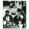 Brandt, Bill (1904- 1983), NORTHUMBRIAN MINER AT AN EVENING MEAL 1937, a laid down silver print...