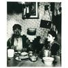 Image 1 : Brandt, Bill (1904- 1983), NORTHUMBRIAN MINER AT AN EVENING MEAL 1937, a laid down silver print...