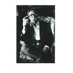 Harvey, Gail, MICHAEL CAINE, 1984, a silver print portrait of the famed actor. Matted and frame...