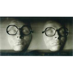 Lerner, Nathan (1913-1977), HEADS, 1976, a vintage gelatin silver print. Titled, dated and sign...