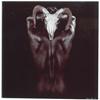 Image 1 : Parrow, Lorraine, UNTITLED, a silver gelatin print of a nude with a ram's skull. Signed and dat...