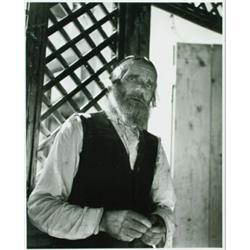 Vishniac, Roman (1897-1990), [PEASANT], gelatin silver print, photographer's stamp verso, later...