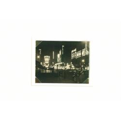 Woolf, Paul, TIMES SQUARE, c. 1940, a vintage gelatin silver print. Edges rubbed, else very goo...