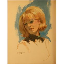 Robert Meyers, (1919-1970), Gouache,