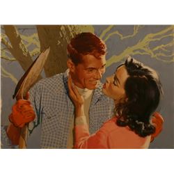 Robert Meyers, (1919-1970), Gouache,