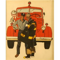 Robert Meyers, (1919-1970), Saturday Evening Post,