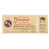 1st Annual Disneyland grad night party ticket stub.