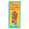 Image 1 : Extremely Rare 1964 World's Fair t's a Small World Ticket