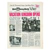 Image 1 : Walt Disney World News Volume 1 Number 1.