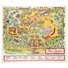 Image 1 : Map of Walt Disney World's Magic Kingdom, 1971 (first map of WDW)