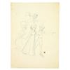 Image 1 : Collection of Original Drawings for Peter Pan's Flight Entrance Mural