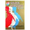 Rare Original Golden Horseshoe Review Attraction Poster.