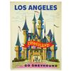 Image 1 : Disneyland “Go Greyhound" Travel Poster