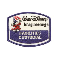 Walt Disney Imagineering  custodial patch