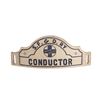 Image 1 : Santa Fe and Disneyland Railroad Conductor Hat Badge