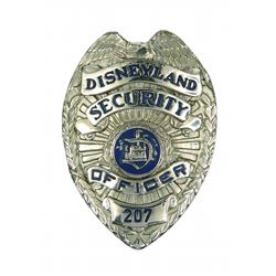 Disneyland  Security Officer Badge.