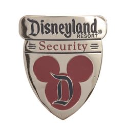 Pair of Disneyland Security Badges