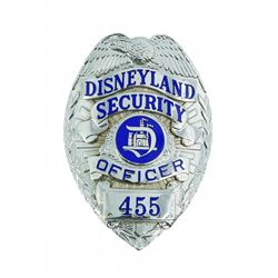 Disneyland  Security Officer Badge.
