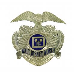 Walt Disney World Security Officer Badge.