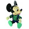 Image 2 : Disneyland Emporium window display figure, seated Mickey dressed in blue and teal costume, Very Good