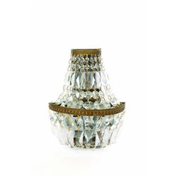 Club 33 Crystal lighted wall sconce
