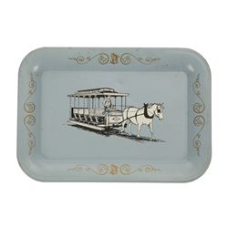 Main Street Souvenir Tin Tray