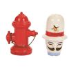 Image 1 : Salt and Pepper Set Fire Hydrant and police
