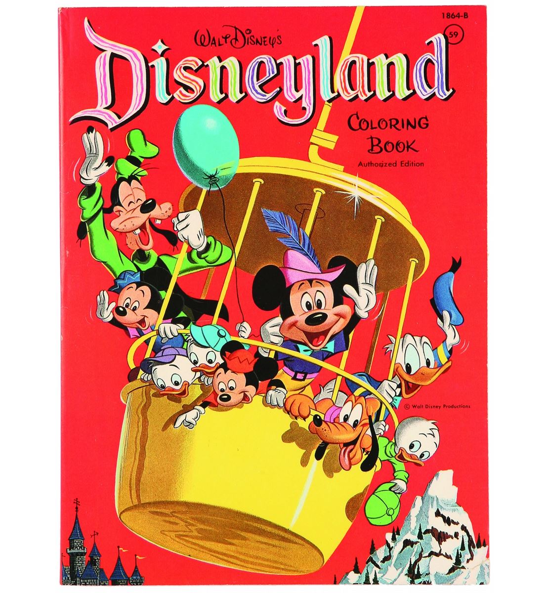 Disneyland Coloring book