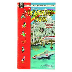 Disneyland Punch-out Book