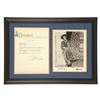 Image 1 : Signed Wally Boag Disneyland letter and autographed photo.