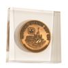 Image 2 : Walt Disney World Grand Opening Commemorative Medallion in Lucite Block