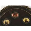 Image 2 : Custom Oval Frame set of 12 Pirates of the Caribbean pins with Marc Davis facsimile signature on bra