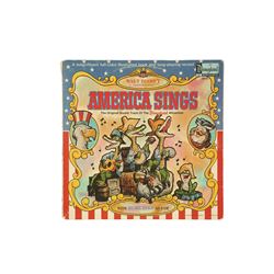 Walt Disney Productions America Sings record