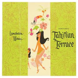 Tahitian Terrace Luncheon Menu