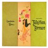 Image 1 : Souvenir Tahitian Terrace Luncheon Menu, 1960's. 5" x 8.5" open. Good condition with extensive age t