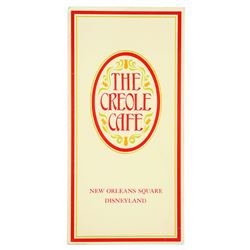 Creole Café Menu (gloss finish)