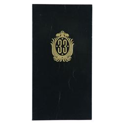 Club 33 Original Check Holder