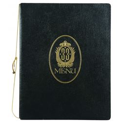 Club 33 Menu