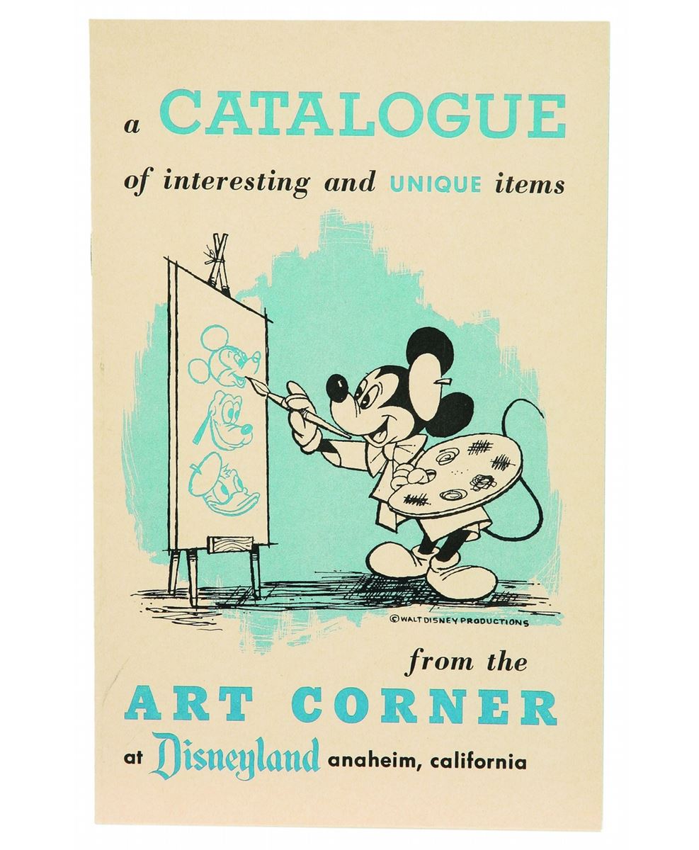 Disneyland Art Corner Catalog