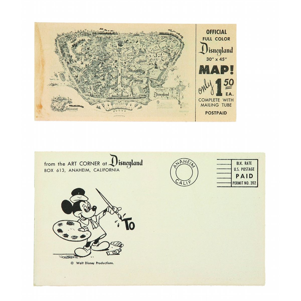 Disneyland Art Corner Catalog Van Eaton Galleries